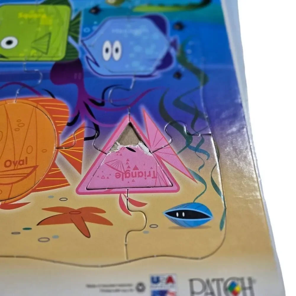 4 Patch Toy learning puzzles 3+